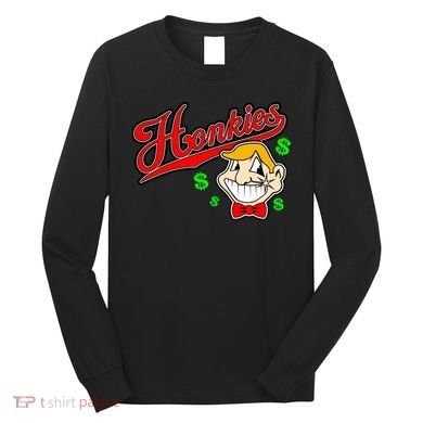 Honkies Caucasians Baseball Long Sleeve Shirt