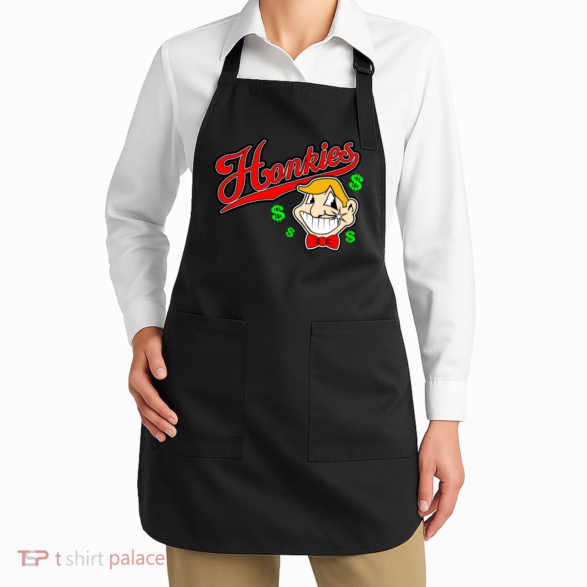 Honkies Caucasians Baseball Apron