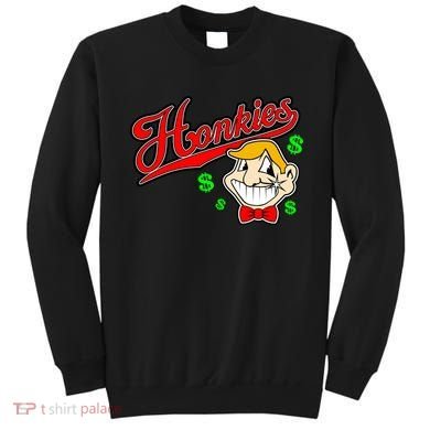 Honkies Caucasians Baseball Sweatshirt