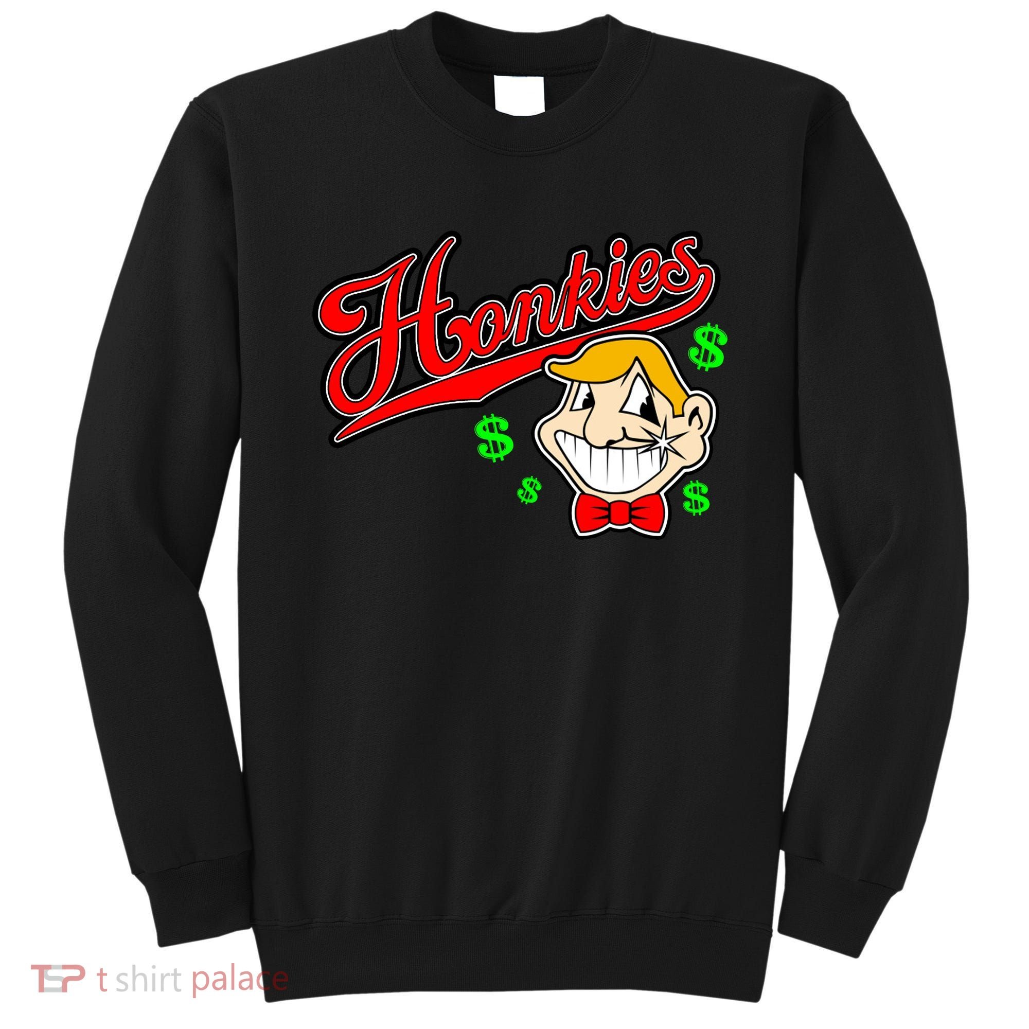 Honkies Caucasians Baseball Sweatshirt