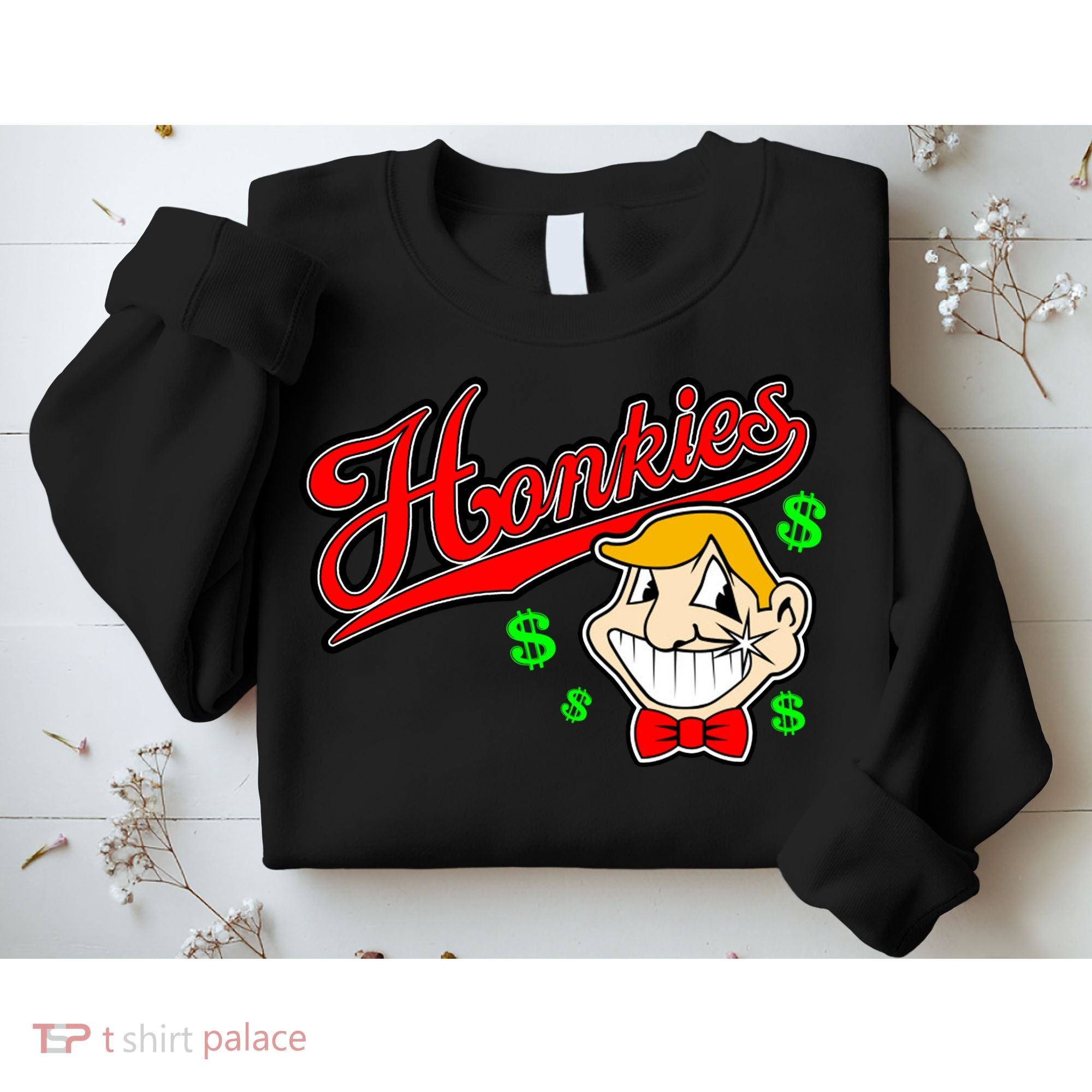 Honkies Caucasians Baseball Sweatshirt