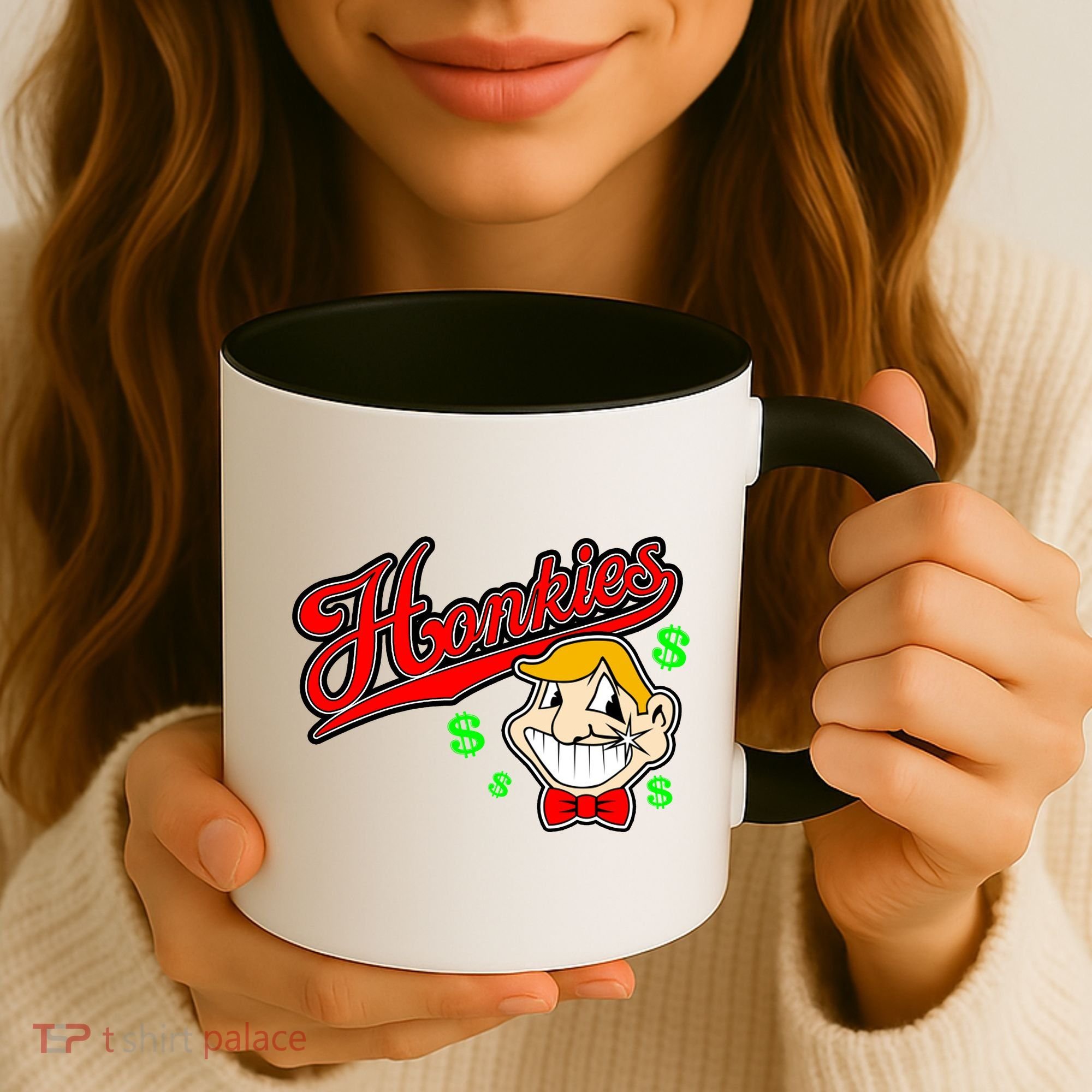 Honkies Caucasians Baseball Coffee Mug