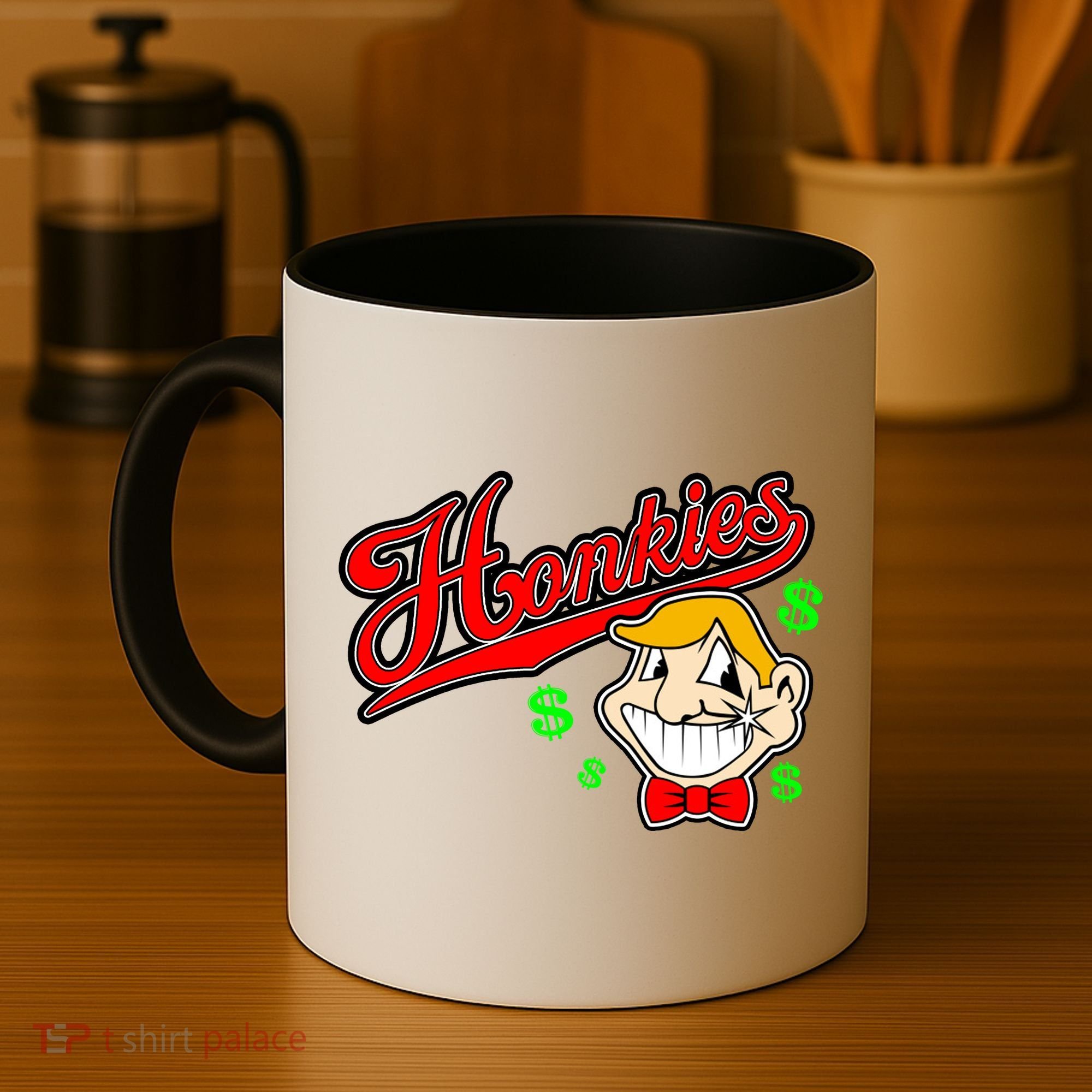 Honkies Caucasians Baseball Coffee Mug
