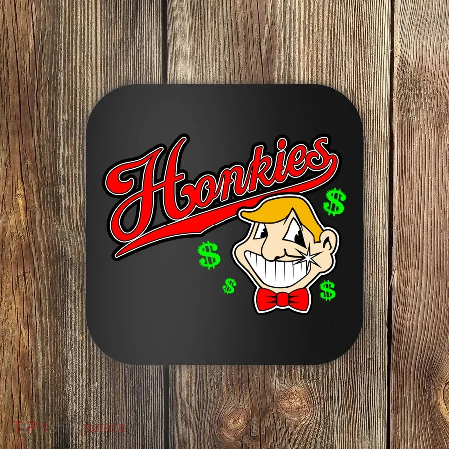 Honkies Caucasians Baseball Coaster