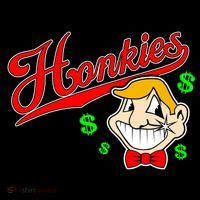 Honkies Caucasians Baseball Ornament thumb 1