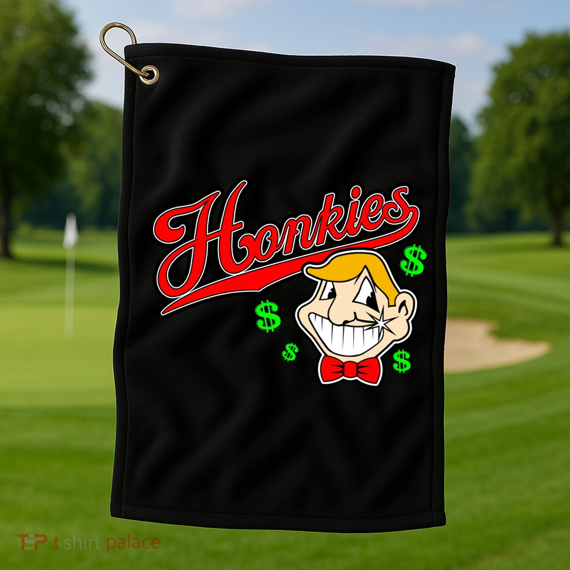 Honkies Caucasians Baseball Golf Towel