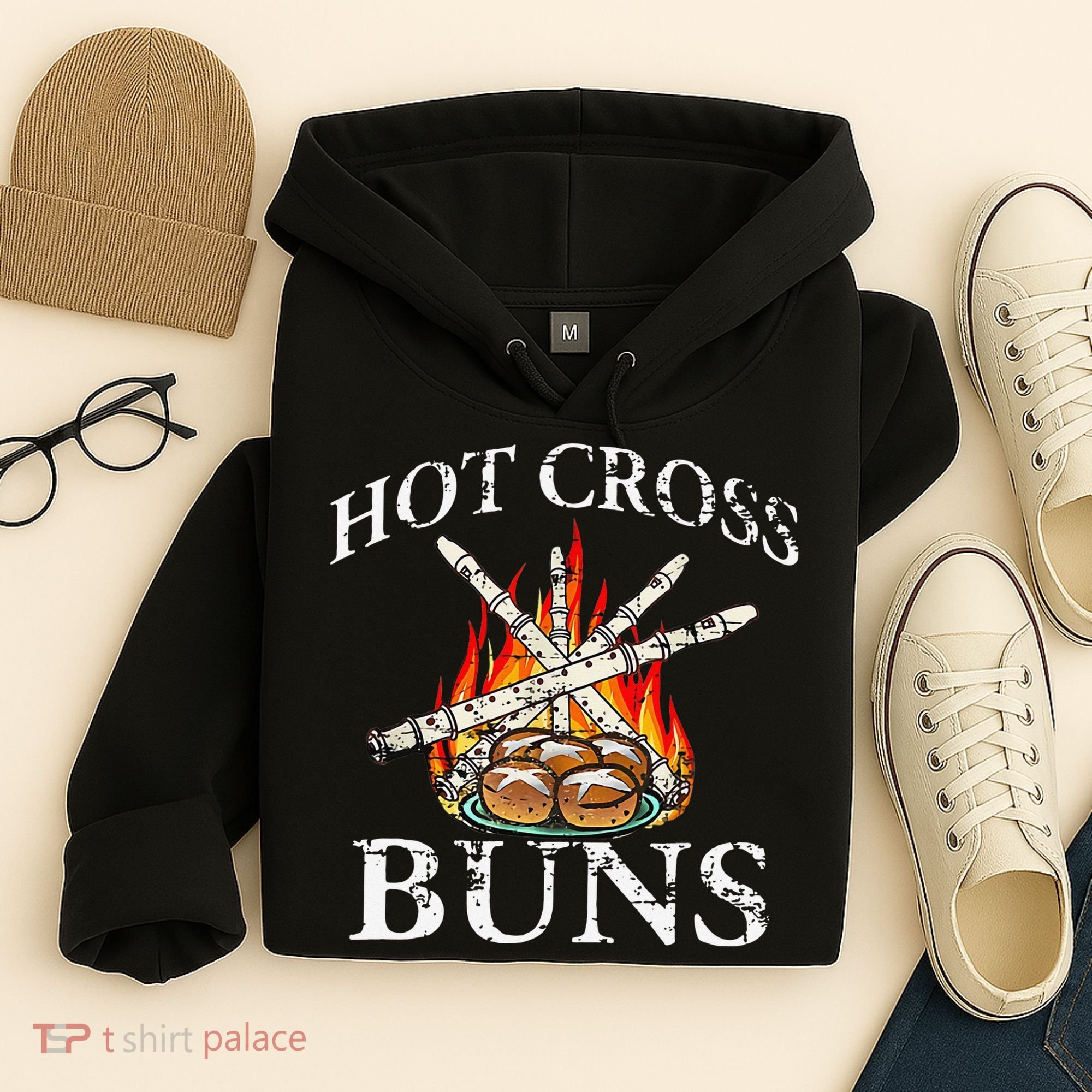 Hot Cross Buns And Recorder Gift Hoodie