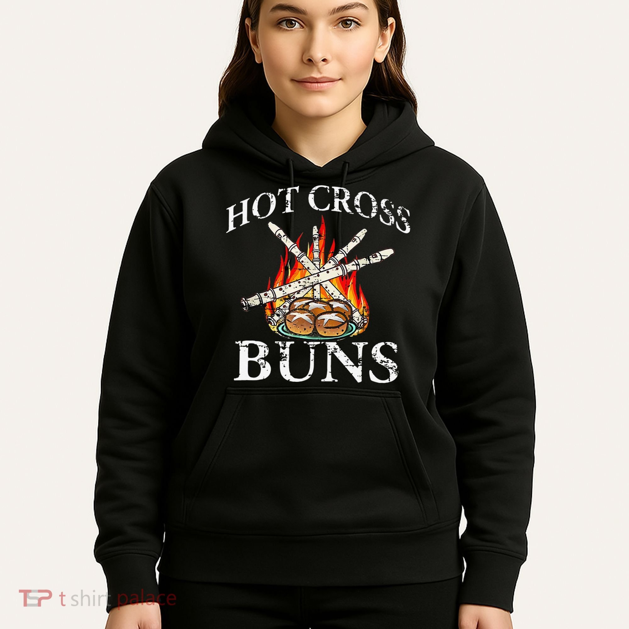 Hot Cross Buns And Recorder Gift Hoodie
