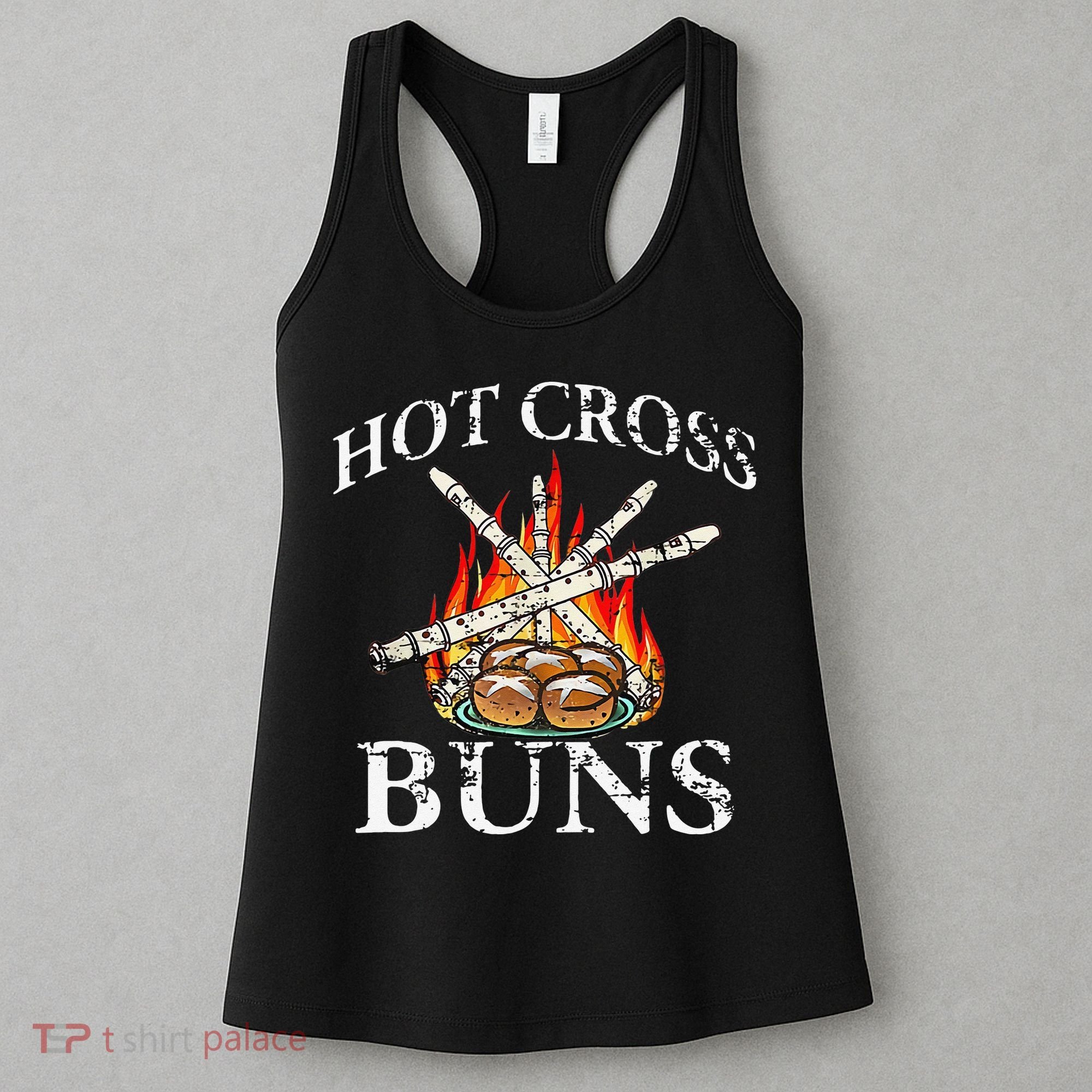 Hot Cross Buns And Recorder Gift Women's Tank Top