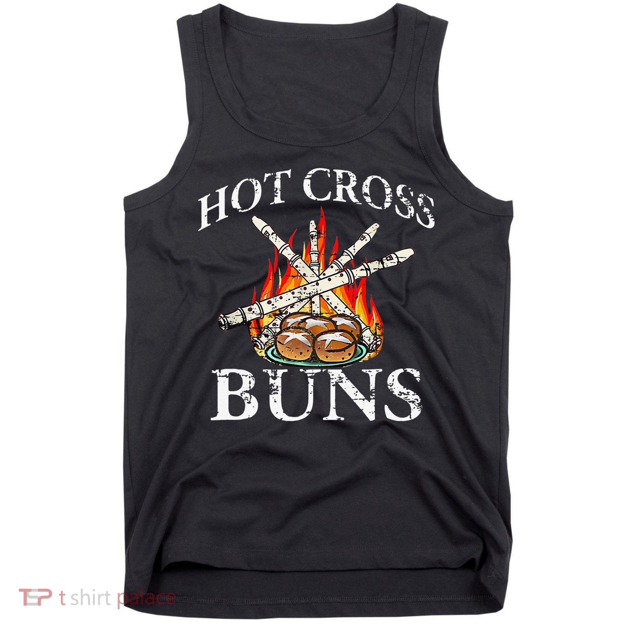 Hot Cross Buns And Recorder Gift Tank Top