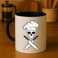 Head Chef Cook Catering Culinary School Cookery Set Foodie Gift Coffee Mug thumb 4