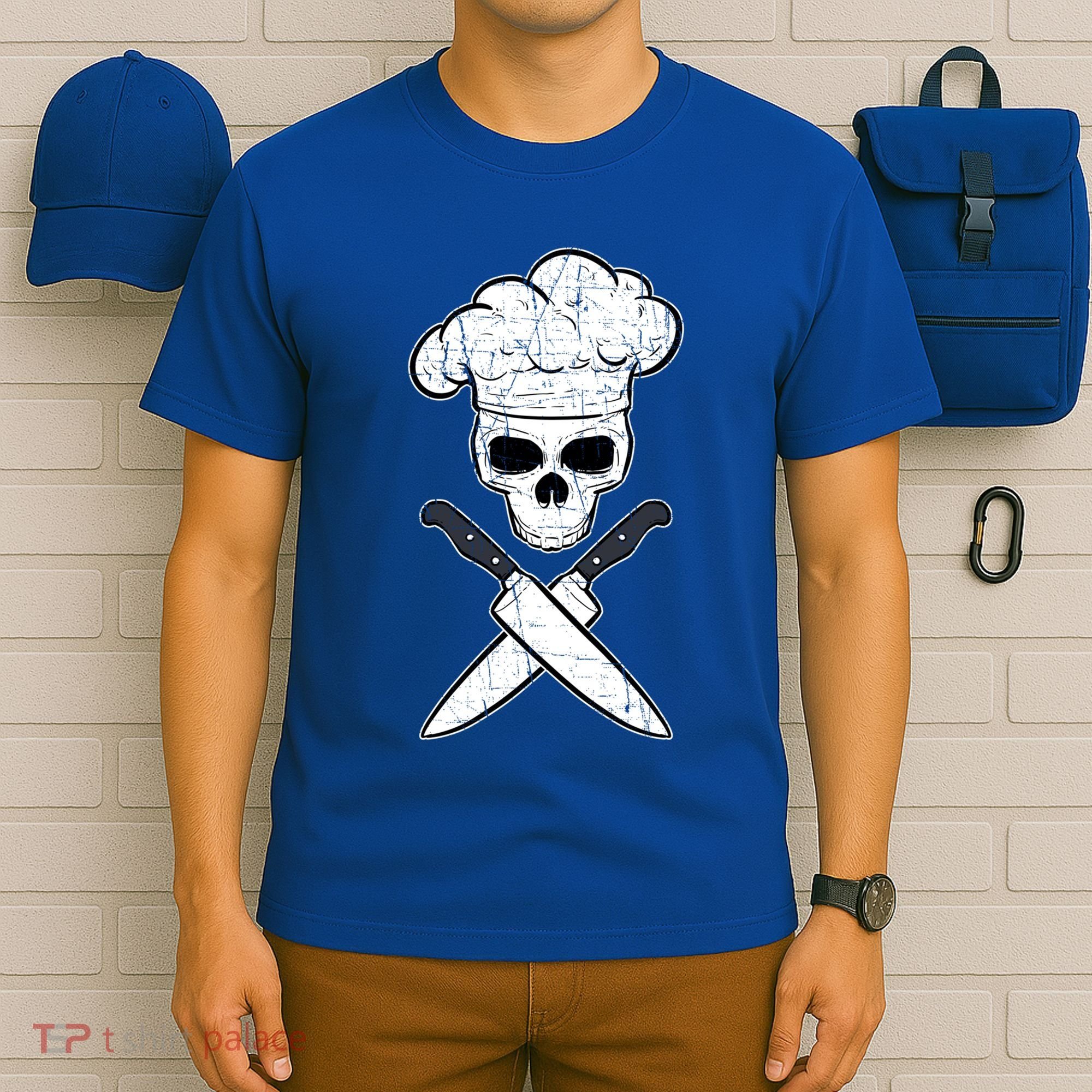 Head Chef Cook Catering Culinary School Cookery Set Foodie Gift T-Shirt