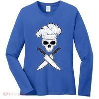Head Chef Cook Catering Culinary School Cookery Set Foodie Gift Women's Long Sleeve Shirt thumb 0