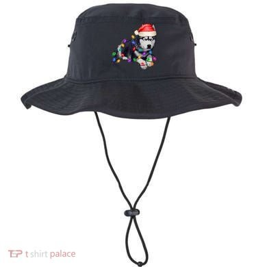 Husky Christmas Cute Dog Lover Holiday Bucket Hat