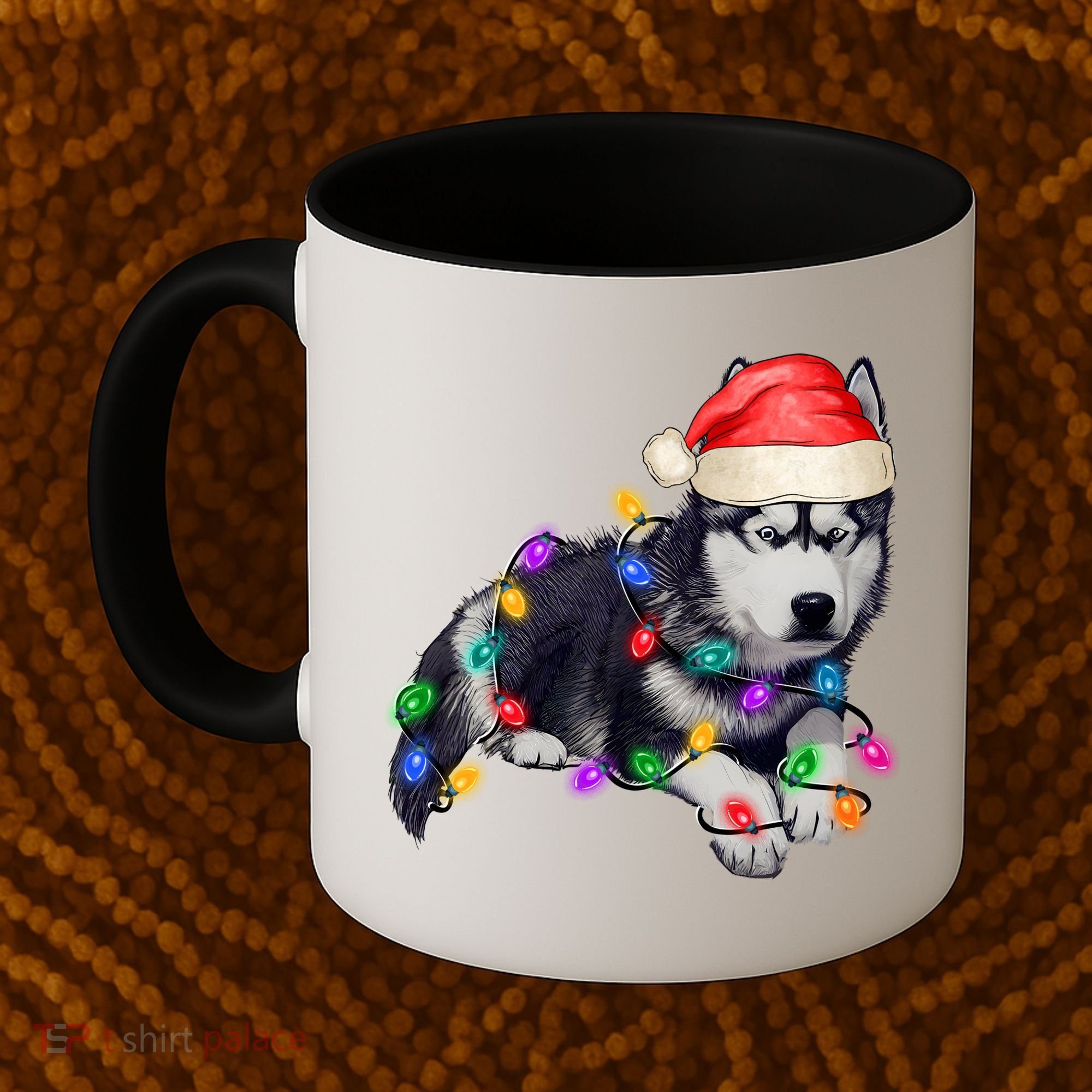 Husky Christmas Cute Dog Lover Holiday Coffee Mug