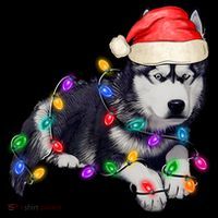 Husky Christmas Cute Dog Lover Holiday Coffee Mug thumb 5