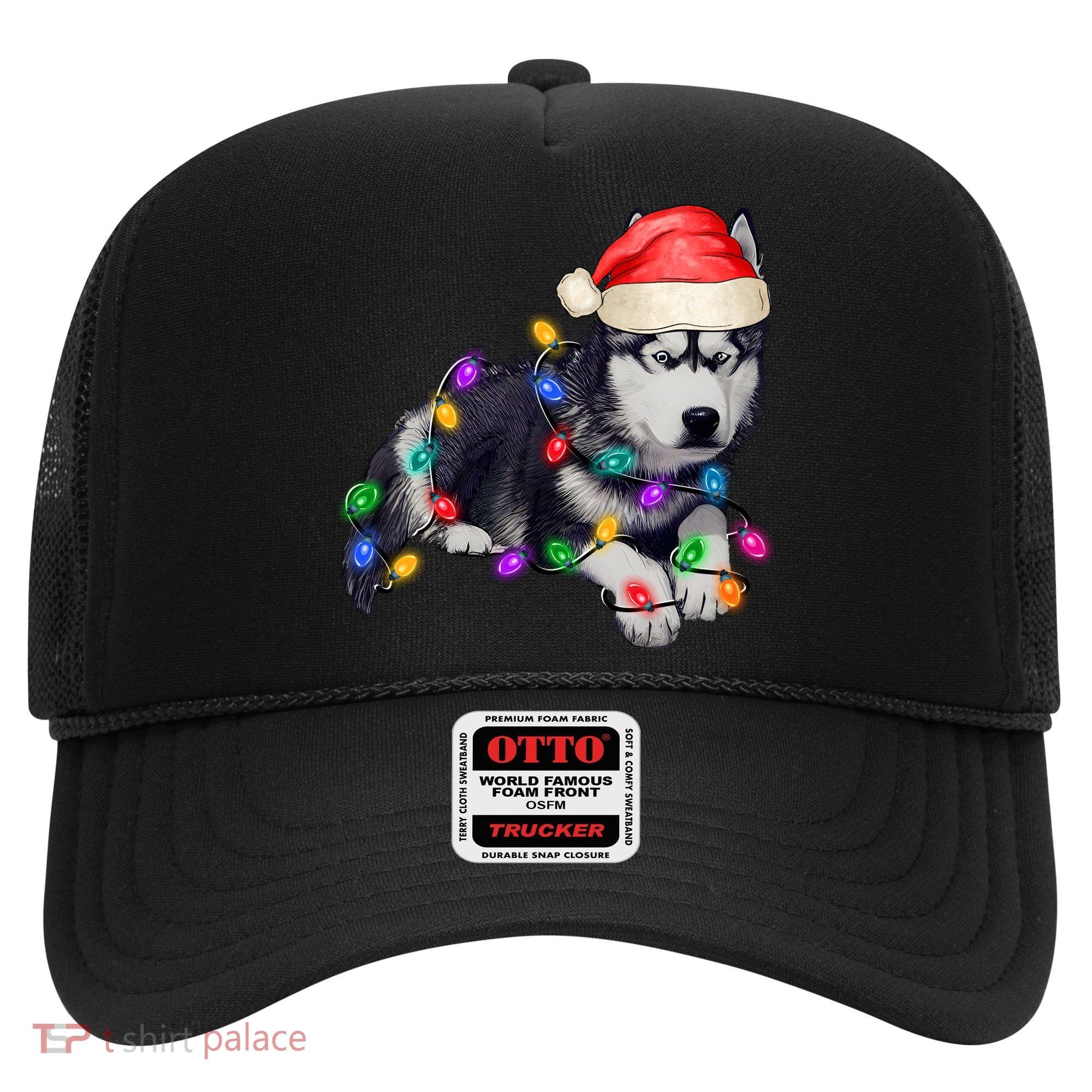 Husky Christmas Cute Dog Lover Holiday Hat