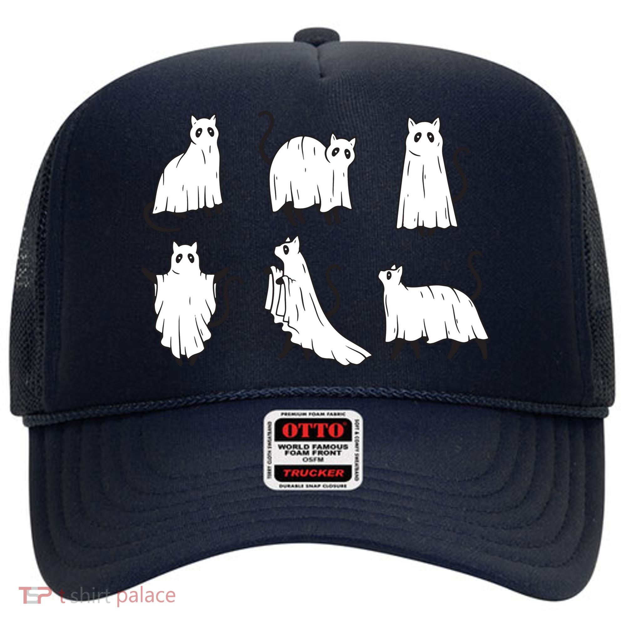 Halloween Cute Cat Boo Halloween Cat Ghost Hat