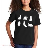 Halloween Cute Cat Boo Halloween Cat Ghost Kids T-Shirt thumb 2
