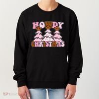 Howdy Christmas Cute Holiday Women's Sweatshirt thumb 0