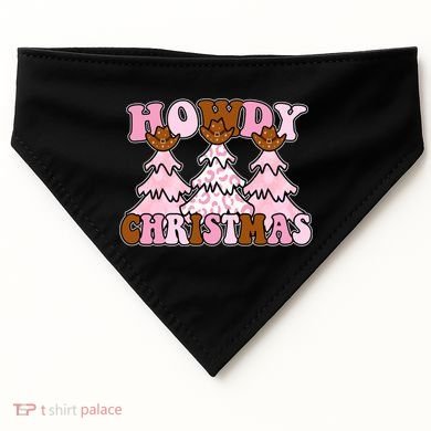 Howdy Christmas Cute Holiday USA-Made Doggie Bandana