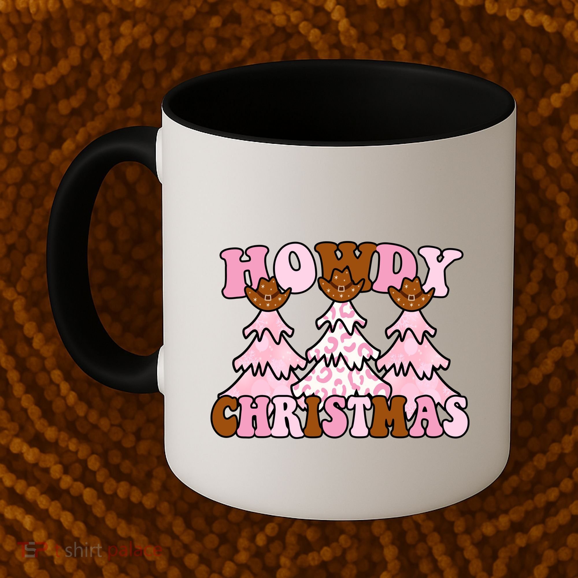Howdy Christmas Cute Holiday Coffee Mug