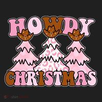Howdy Christmas Cute Holiday Beanie thumb 2
