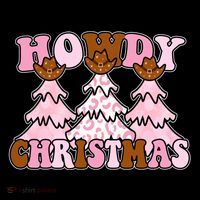 Howdy Christmas Cute Holiday Coaster thumb 2