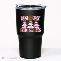 Howdy Christmas Cute Holiday Tumbler thumb 0