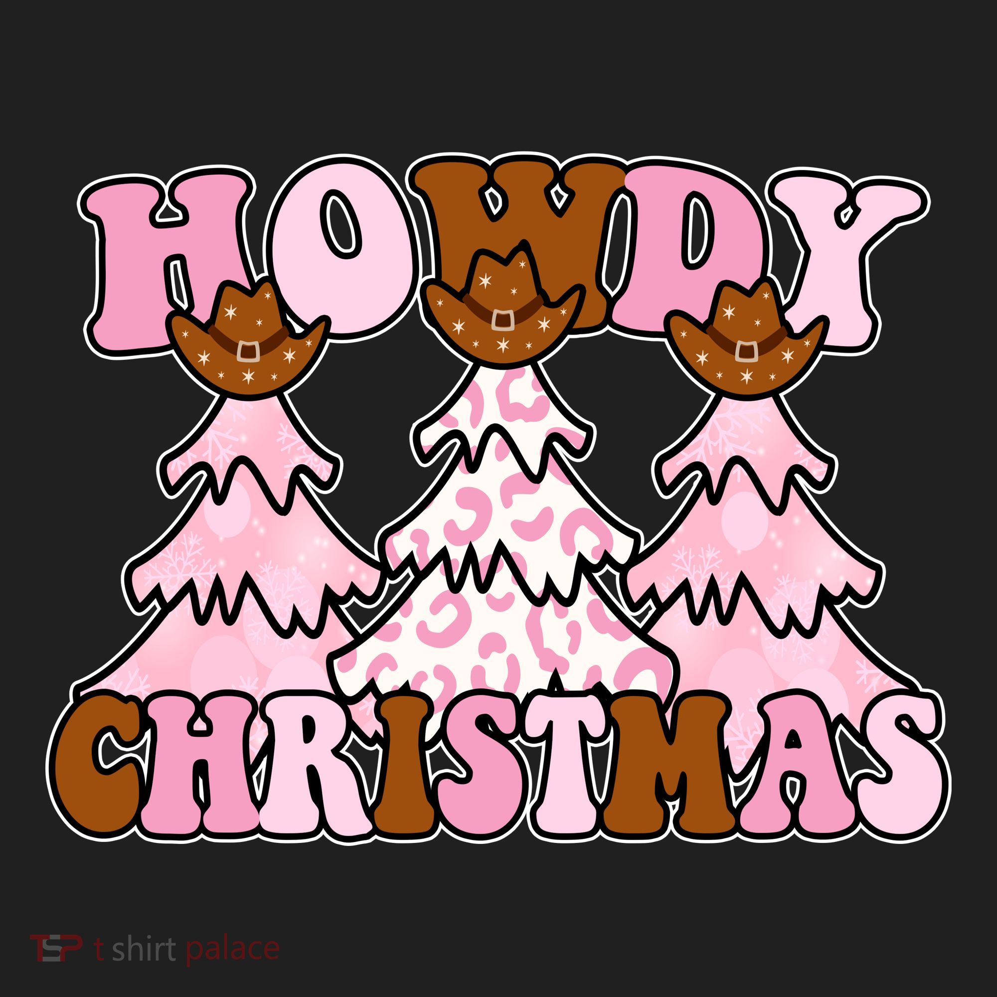 Howdy Christmas Cute Holiday Hat