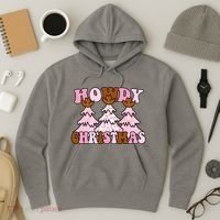Howdy Christmas Cute Holiday Hoodie thumb 3