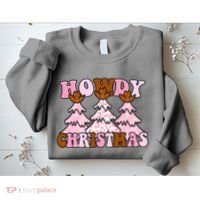 Howdy Christmas Cute Holiday Sweatshirt thumb 2