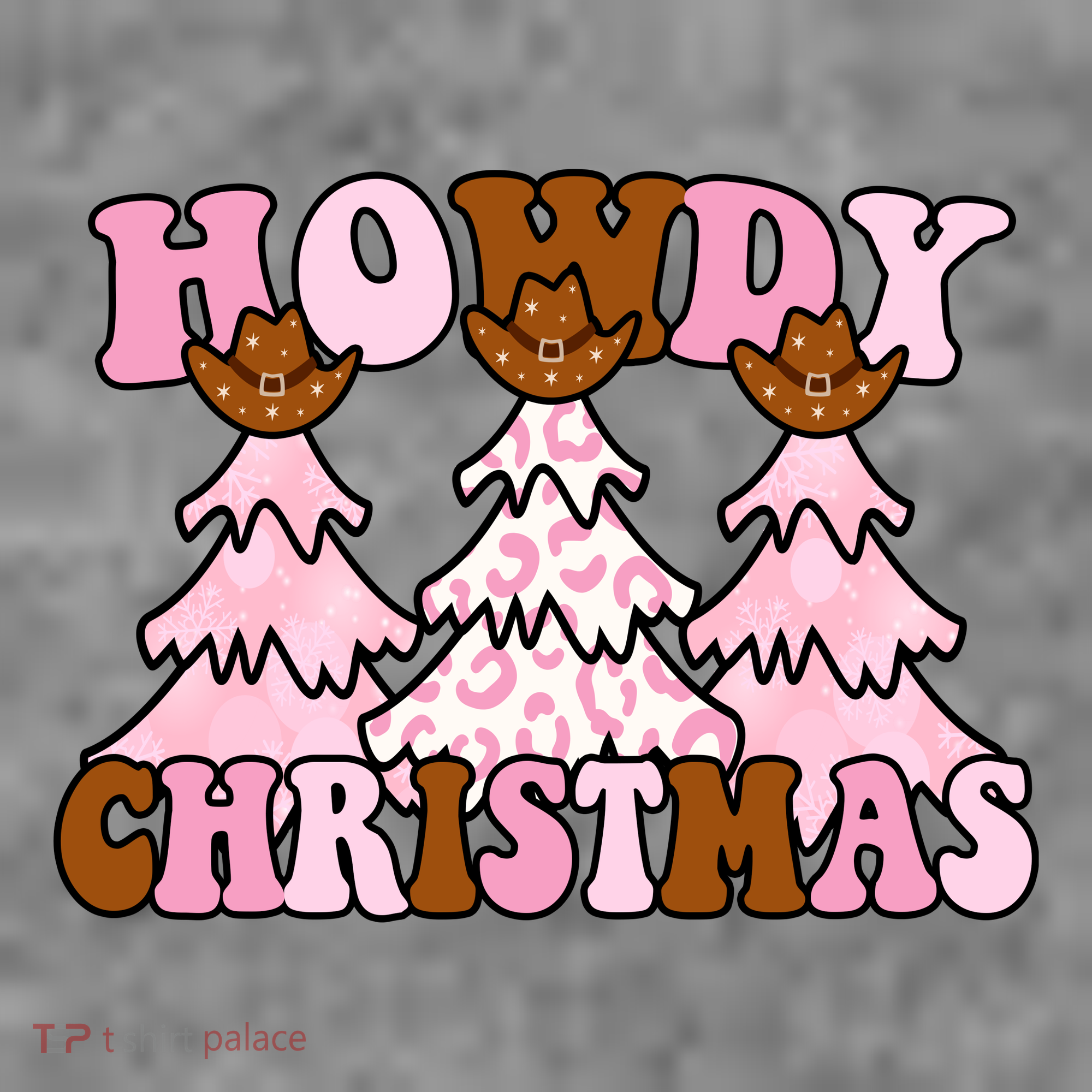 Howdy Christmas Cute Holiday Women's Hoodie