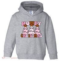 Howdy Christmas Cute Holiday Toddler Hoodie thumb 0