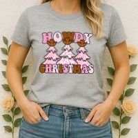 Howdy Christmas Cute Holiday Women's T-Shirt thumb 2