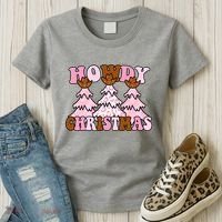 Howdy Christmas Cute Holiday Women's T-Shirt thumb 3