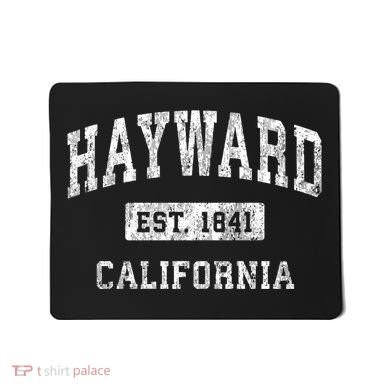Hayward California Ca Vintage Established Sports Mousepad