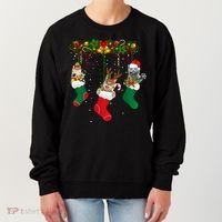 Hanging Cats Christmas Stockings Women's Sweatshirt thumb 0