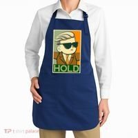 Hold Crypto Currency Cartoon Apron thumb 2
