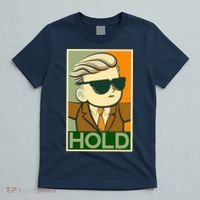 Hold Crypto Currency Cartoon T-Shirt thumb 5