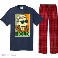 Hold Crypto Currency Cartoon Pajama Set thumb 0