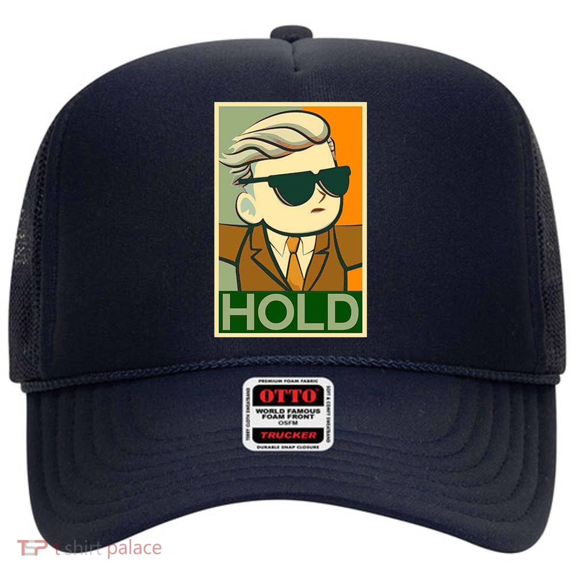 Hold Crypto Currency Cartoon Hat