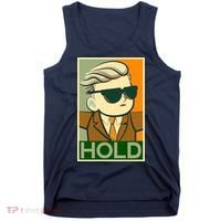 Hold Crypto Currency Cartoon Tank Top thumb 0