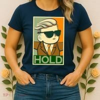 Hold Crypto Currency Cartoon Women's T-Shirt thumb 2