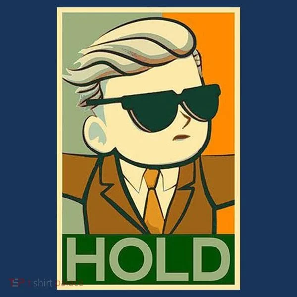 Hold Crypto Currency Cartoon Women's T-Shirt
