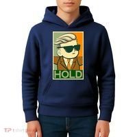Hold Crypto Currency Cartoon Kids Hoodie thumb 4