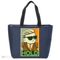 Hold Crypto Currency Cartoon Tote Bag thumb 0