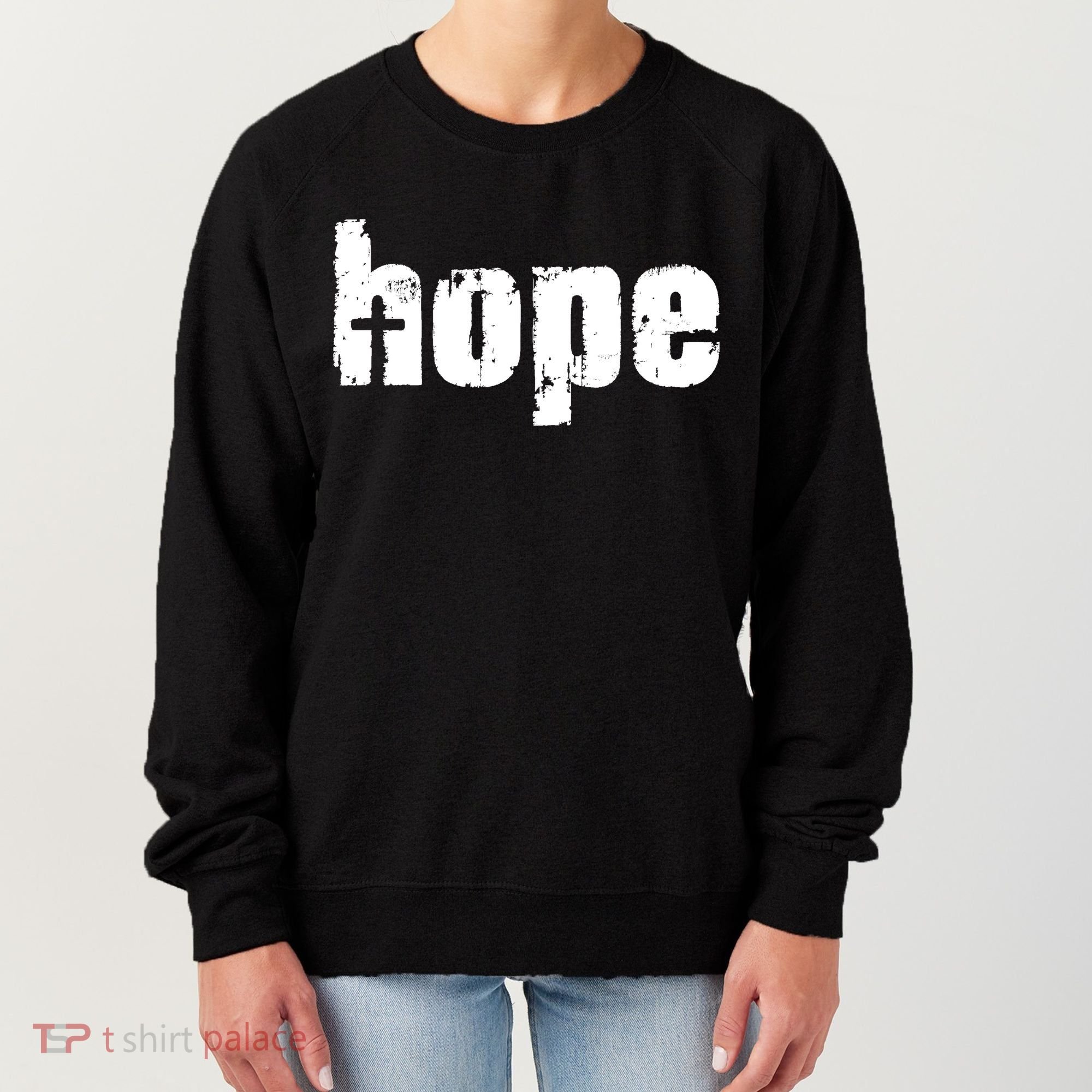Hope Cross Christianity Women's Sweatshirt