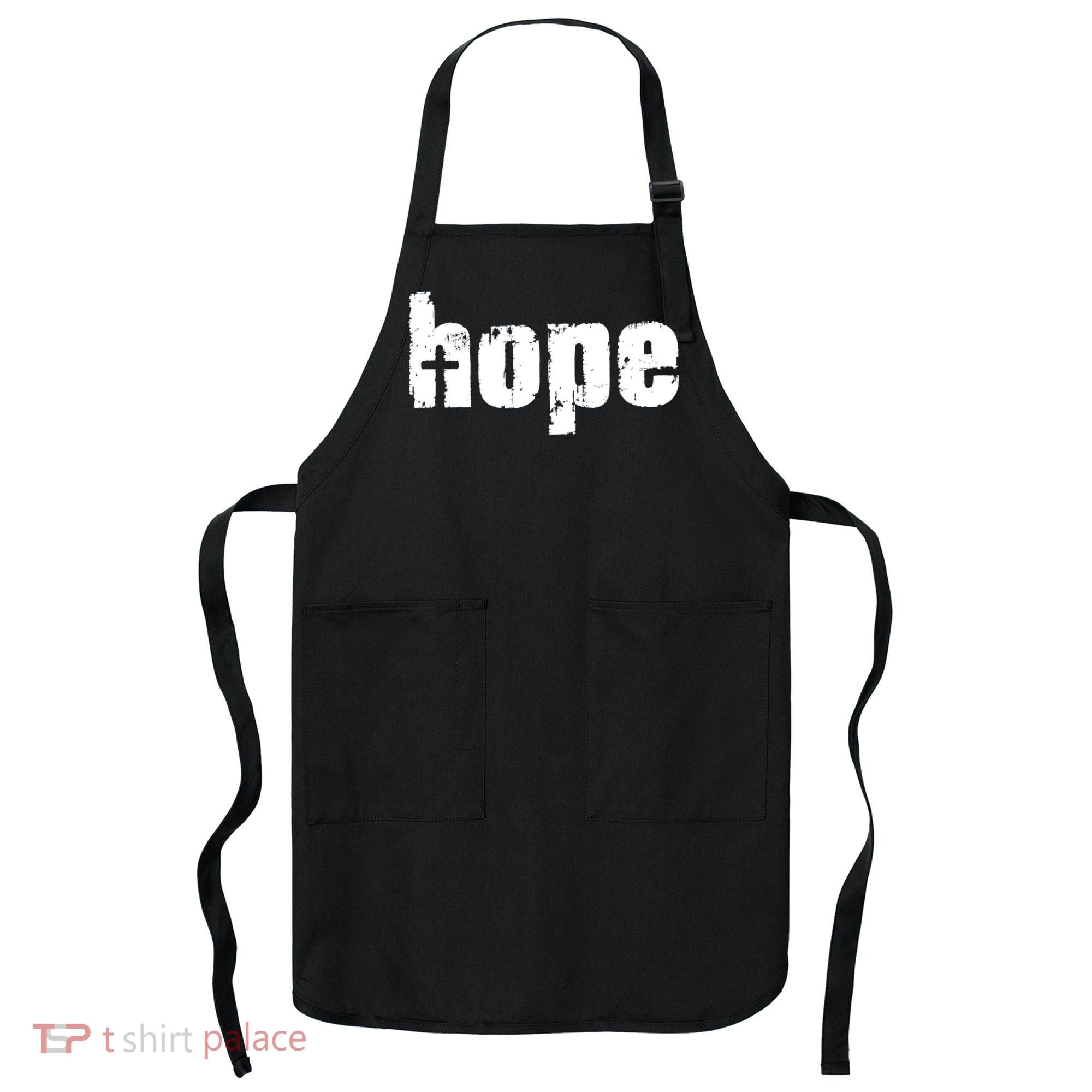 Hope Cross Christianity Apron