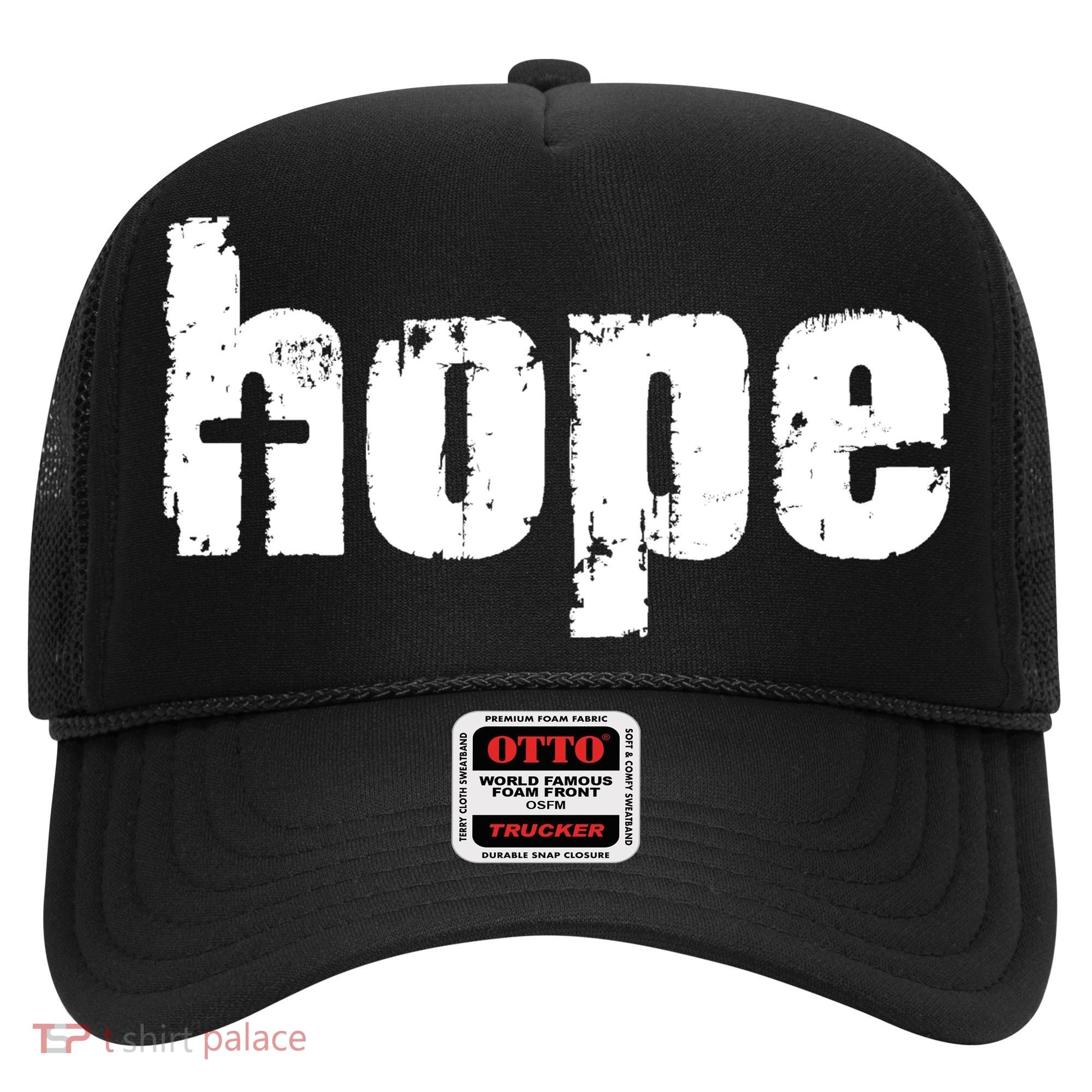 Hope Cross Christianity Hat